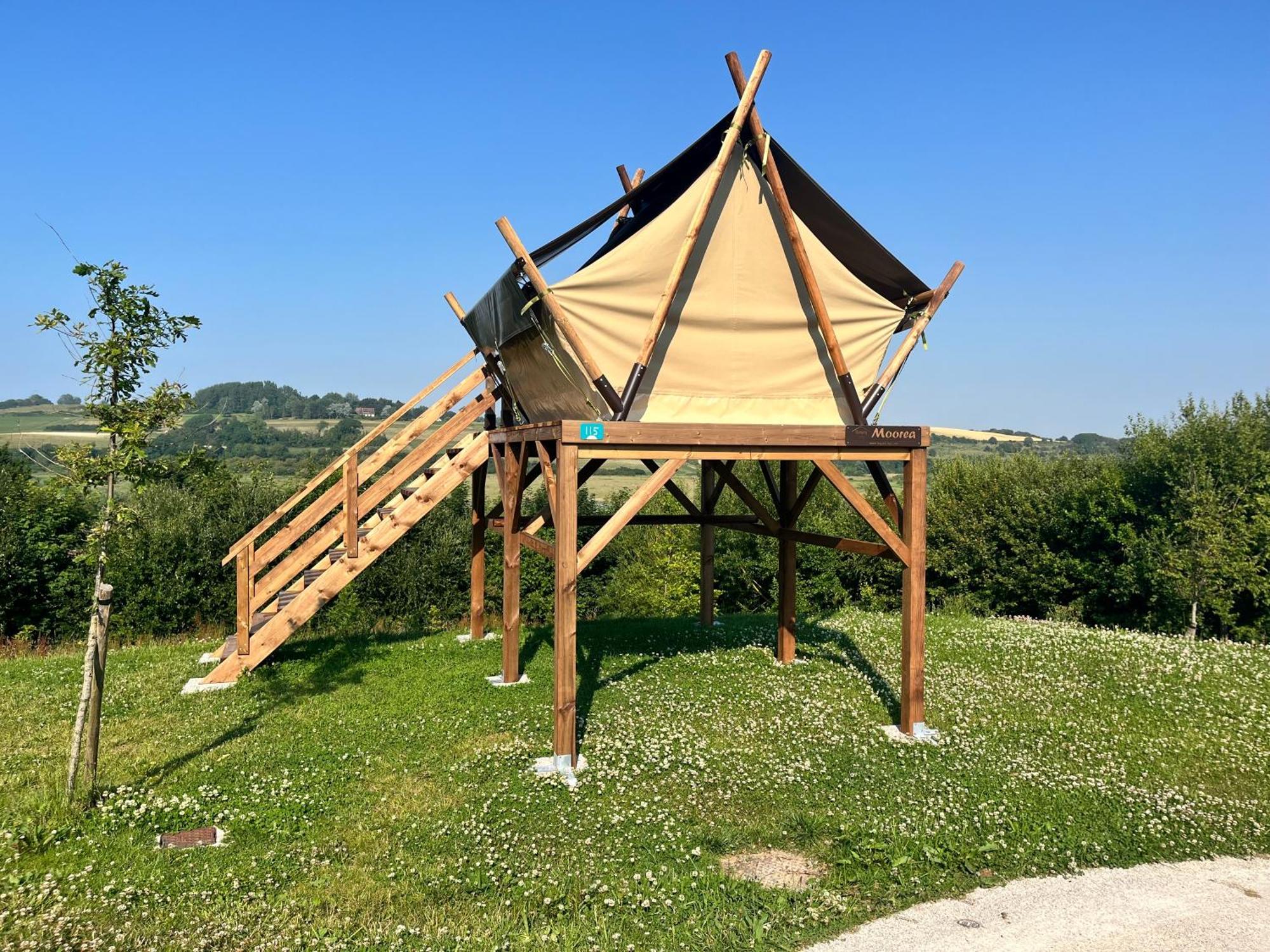 Camping Domaine Saane Et Mer Quiberville Luaran gambar
